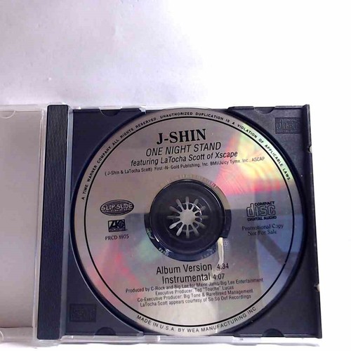 J-Shin Ft LaTocha Scott – One Night Stand (CD, Promo, US, 1999 ...