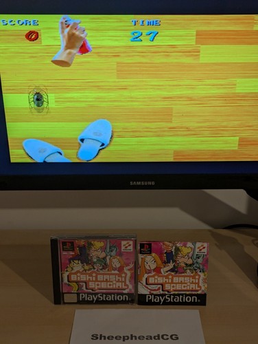 Bishi Bashi Special PlayStation 1 PS1 PAL - VGC, Tested & Complete with Manual! - Picture 4 of 15