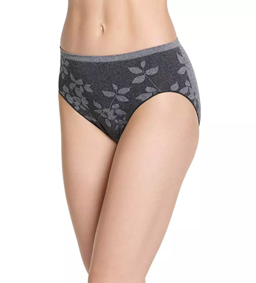 Jockey Women's Underwear EcoComfort Hi Cut, Black, 6 mujer ropa