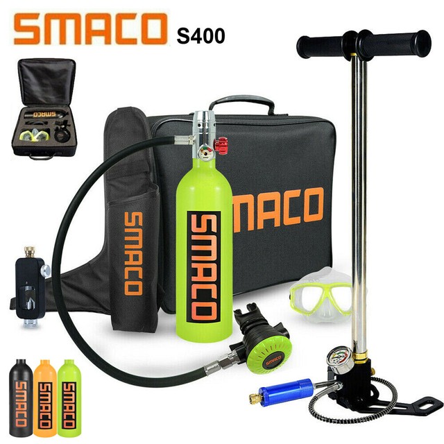mini scuba tank with pump