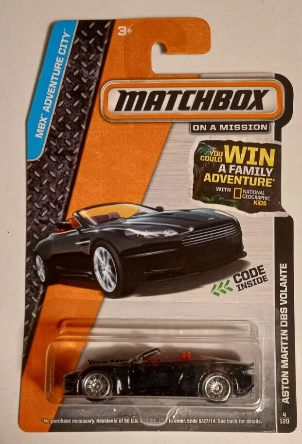 Matchbox Aston Martin Vintage Manufacture Diecast Cars, Trucks