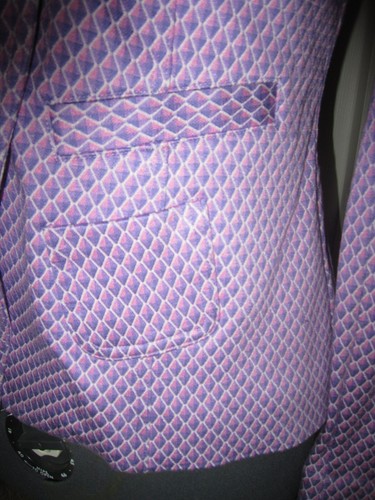 CAbi The Maverick Imperial Blazer Sugar Plum Lavender Purple Womens Sz Medium M - Picture 5 of 12