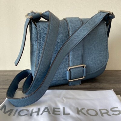 Michael Kors Leder Maxine Sattel Umhängetasche Einzelhandel Neu mit Etikett