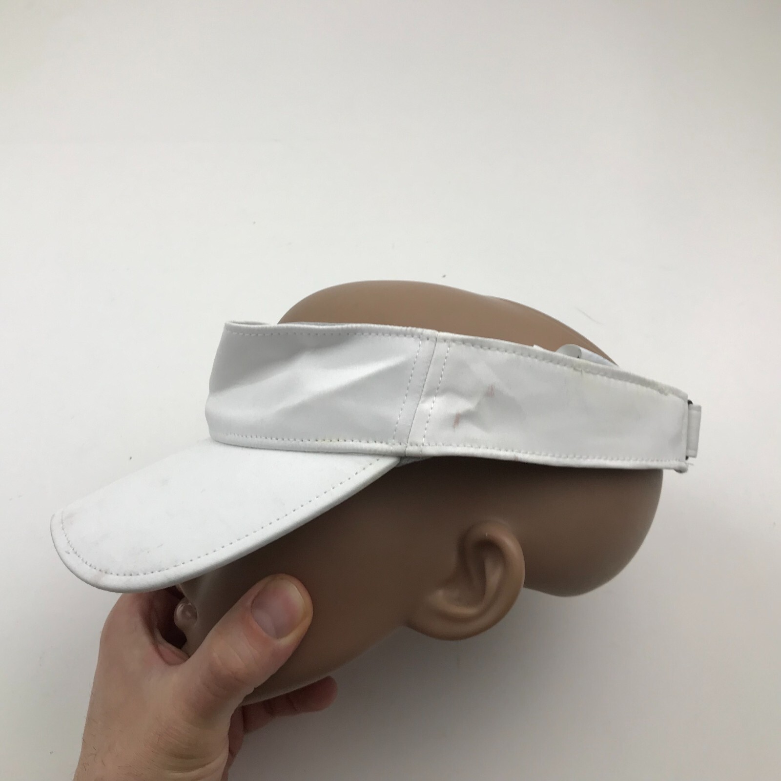 Wilson Visor Hat Cap Strapback White Adjustable E… - image 5