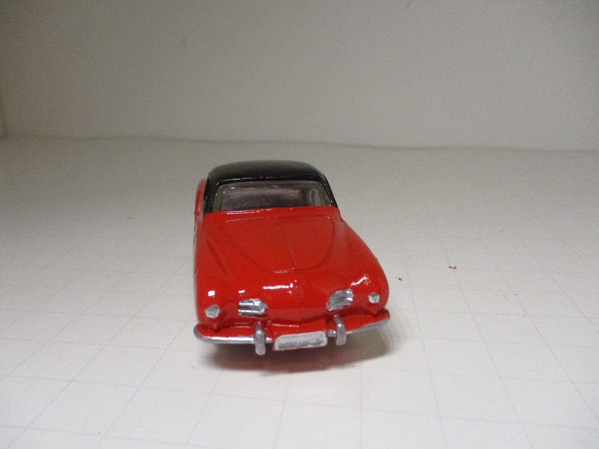 A Red VW Karmann Ghia From Dinky Toys - UK