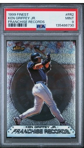 1999 FINEST FRANCHISE RECORDS KEN GRIFFEY JR. FR2 PSA 9 MINT HOF
