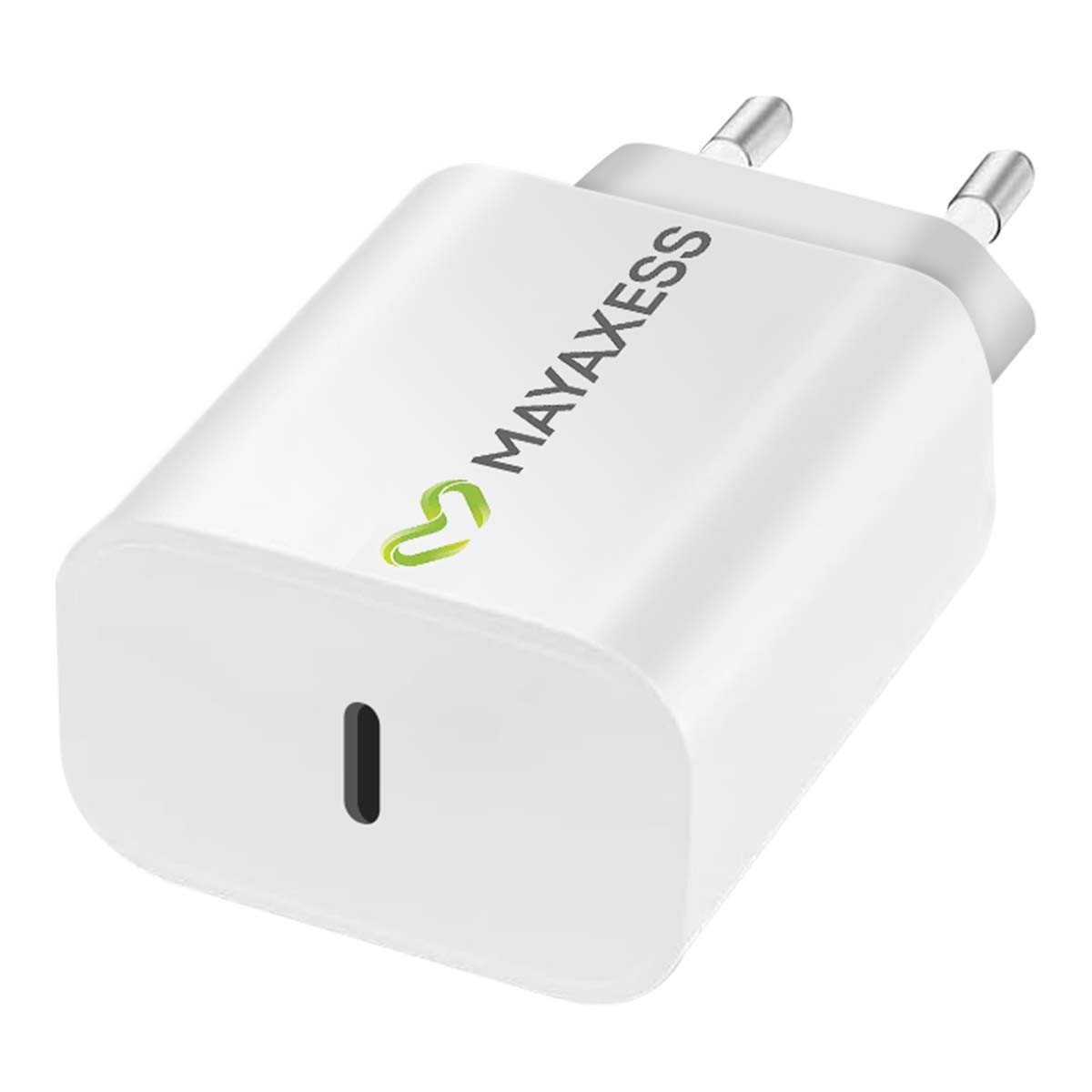 Chargeur Galaxy S25 Edge USB-C 20W blanc idéal pour le bureau et les voyages