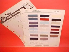 1962 FORD THUNDERBIRD CONVERTIBLE GALAXIE FAIRLANE FALCON RANCHERO PAINT CHIPS D