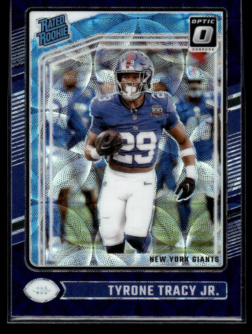 2024 Donruss Optic #259 Tyrone Tracy Jr. Blue Scope-71725