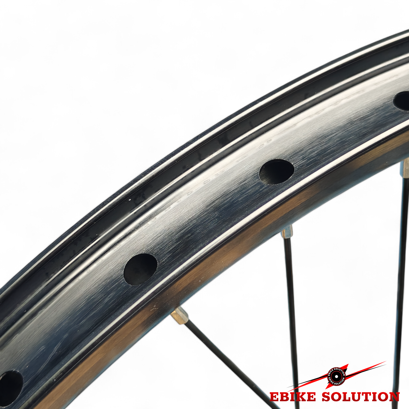 Dual Layer MTX39 Rim Thru Axle Front Wheel 110x15MM MTB Ebike 26