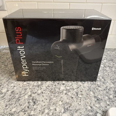 Hyperice  Hypervolt Plus Percussion Massage Gun, Handheld Bluetooth, Black new 
