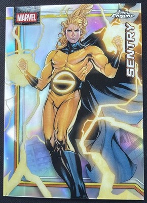2026 Topps Chrome Marvel Comics Sentry #149 Refractor