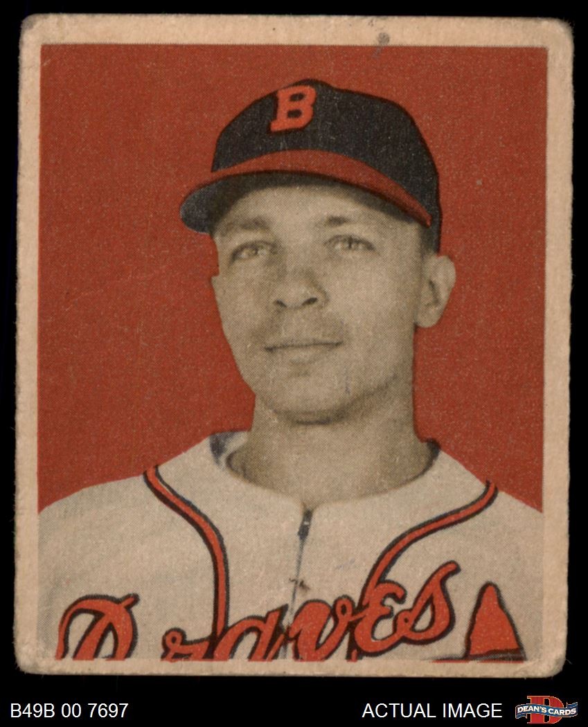 1949 Bowman #104 Eddie Stanky Braves RC 1.5 - FAIR