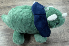 New Carter's Just One You Dinosaur Plush Triceratops Green Blue Toy