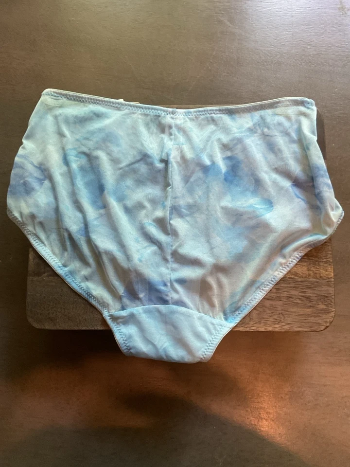 NUEVO CON ETIQUETAS BRAGAS CABERNET COUTURE NYLON SPANDEX CALZONCILLO COMPLETO MUJER BORDADAS TALLA L Foto 2 de 4