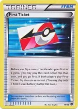 First Ticket - 19/20 - Pokemon Dragon Vault Holo 2012 NM