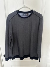Tasso Elba Men's Long Sleeve Pullover Sweater Men  s Size Large
