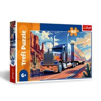 Puzzle LKW 160 Teile Trefl Truck Bunt Spielzeug Ab 6 Jahre Kinder