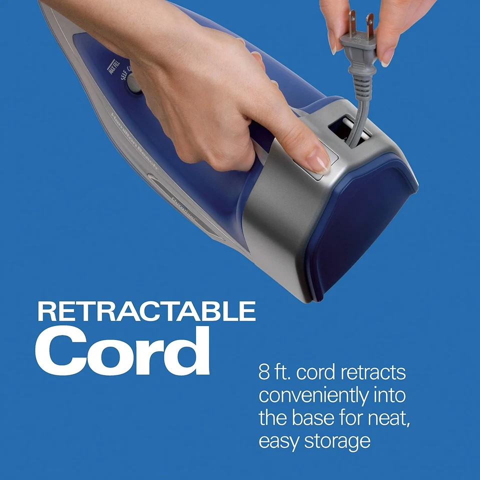 Plancha de vapor y vapor vertical Hamilton Beach para ropa resistente a arañazos  Foto 4 de 4