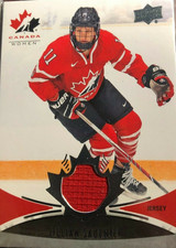 JILLIAN SAULNIER  #146...2016 TEAM CANADA WOMEN'S ...AUTHENTIC  GAME WORN JERSEY