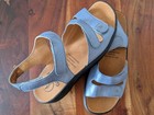 NEUE Sandalen GANTER AKTIV Gr. 4,5 Damen 37,5 Leder hellblau Abrollpatent