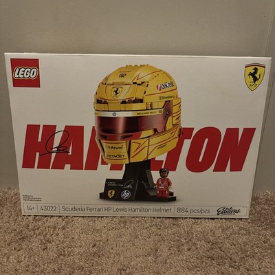 LEGO Editions Scuderia Ferrari HP Lewis Hamilton Helmet 43022 F1 Building Set