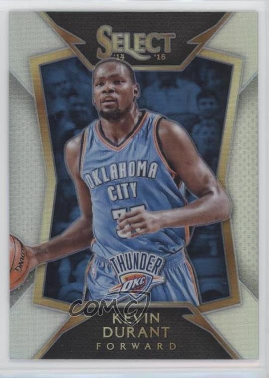 2014-15 Panini Select Concourse Silver Prizm Kevin Durant #70 m9g