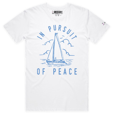 VOICEART In Pursuit of Peace Nature Lifestyle Premium T-Shirt for Men and Women