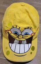 RETRO 2011 Spongebob Squarepants Universal Studios Funny Face KIDS Hat Cap