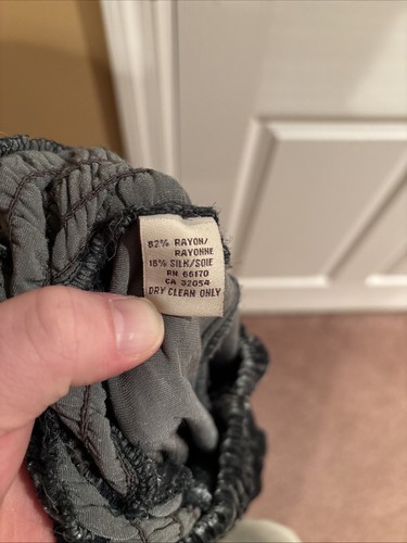 Free People Samthose grün Damen 4 dehnbare Taille gerades Bein bequem - Bild 7 von 7