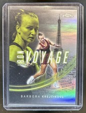 2025 Topps Chrome Barbora Krejcikova Bon Voyage #BVE-13