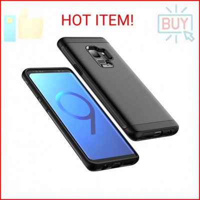 JETech Heavy Shockproof Case for Samsung Galaxy S9, Dual Layer Rugged Protective
