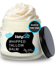 Grass Fed Beef Tallow Balm Whipped Face Moist...