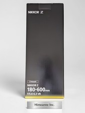 Nikon NIKKOR Z180-600mm f/5.6-6.3 VR Zoom Lens for Z-mount Camera Full Frame