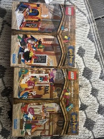 2 Vintage  Set 2001 Harry Potter Diagon Alley Shops Lego 4723 -4721  Sealed New