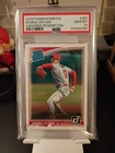2018 SHOHEI OHTANI PANINI DONRUSS WRAPPER REDEMPTION RATED ROOKIE RC #281 PSA 10