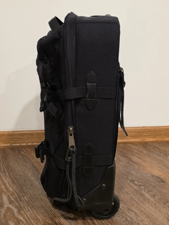 Filson Dryden Dark Navy 22” Carry On 2-Wheel Luggage Rolling Suitcase - Image 2 of 4