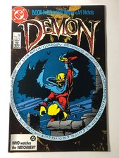 Demon #1 DC Comics Matt Wagner Art Nichols 1987 Bronze Age