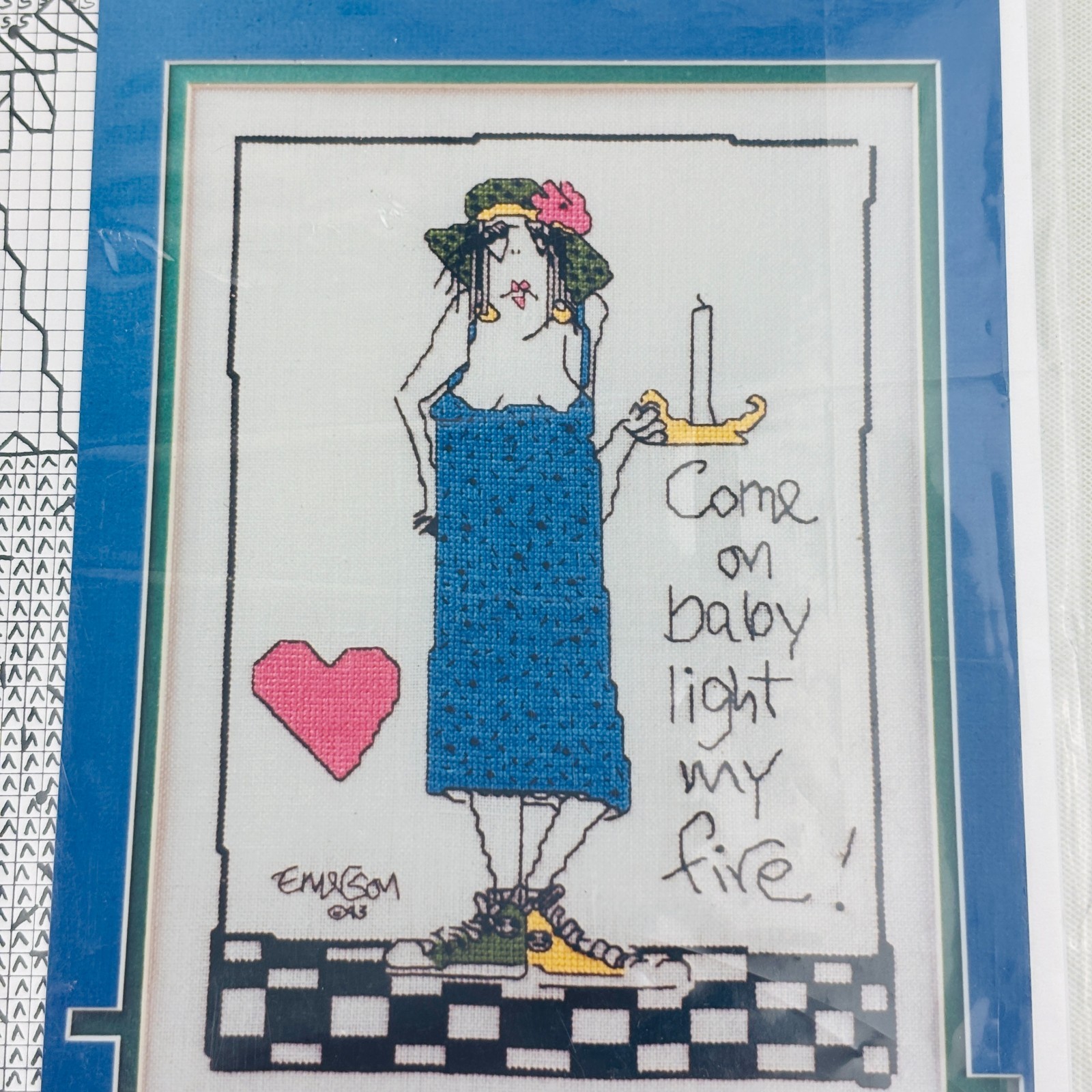 Life's a Stitch 3 Cross Stitch Pattern Lot Emerson Twisted Threads Humor