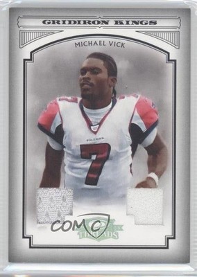 2006 Donruss Threads Pro Gridiron Kings Materials /250 Michael Vick #PGK-37 1h1