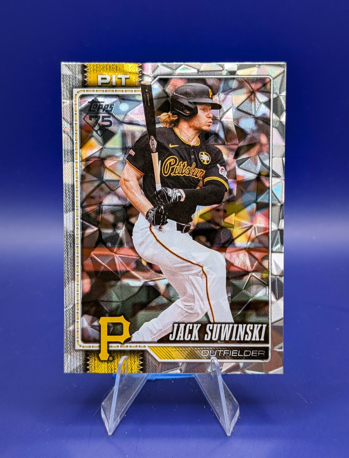 Jack Suwinski 2026 Topps Series 2 Diamante Foil #655 Pittsburgh Pirates