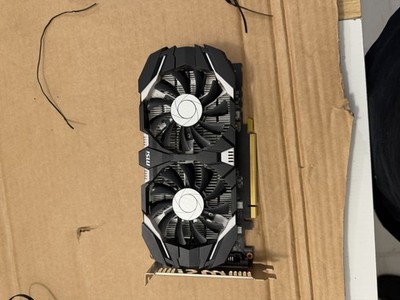 MSI NVIDIA GeForce GTX 1050 PCIe x16 Dual Fan DVI-D HDMI DisplayPort