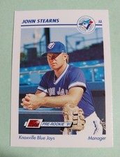 John Stearns RC 1991 Line Drive Pre-Rookie - AA #374 Toronto Blue Jays 