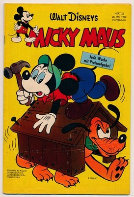 Mickey Mouse 1960 Issue 22