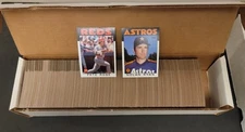 86, 87, 88 Topps Baseball. 3 Complete Sets #1-792 From Vending Cases. 
