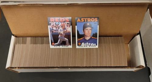 86, 87, 88 Topps Baseball. 3 Complete Sets #1-792 From Vending Cases. 