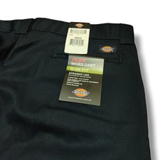 Dickies Flex Work Pants Men's Size 38 x 32 Slim Fit Straight Leg Navy Blue New