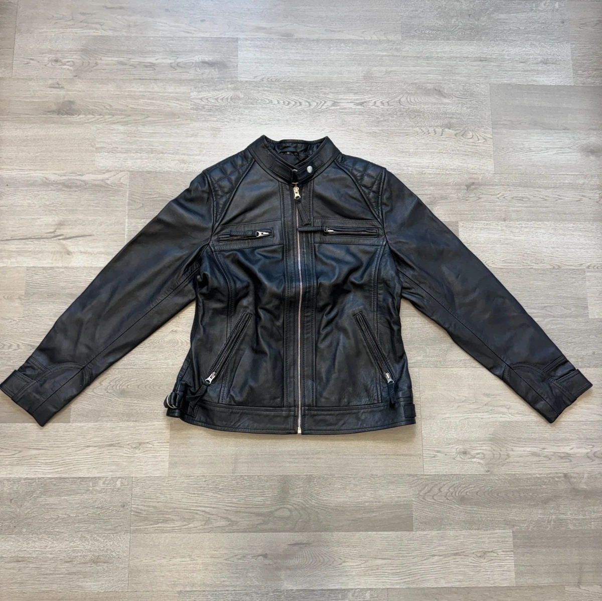 diamond leather jacket products for sale | eBay display picture 1