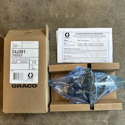 #ad Graco Manzel GBL 7500 3 16” Pressure Feed Lubricator Pump Part # 24J391 $189.99