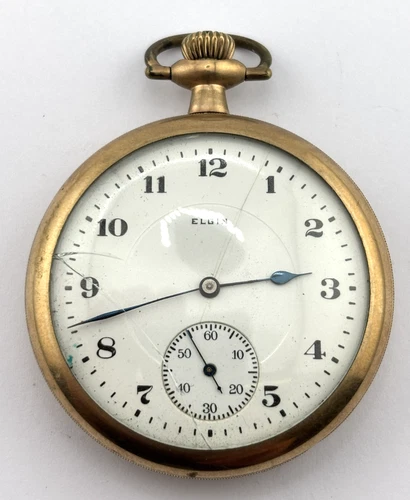 Elgin Antique Mechanical Pocket Watch  17J  16s  Gr.387  24041283 NON-WORKING